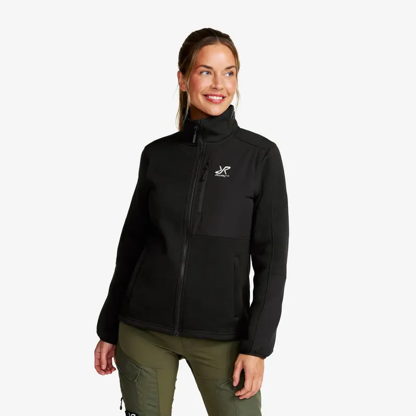 RevolutionRace Northbound Fleece Jacket Dame Black