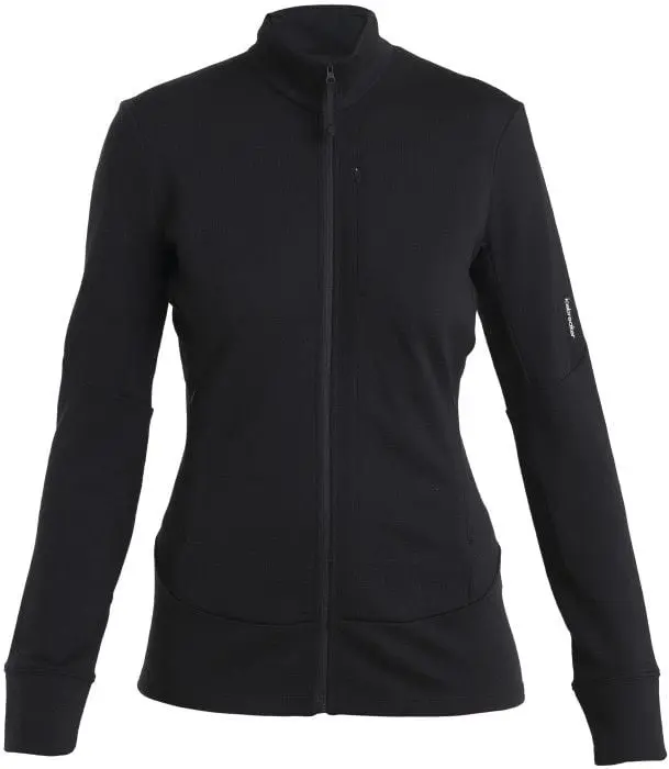 Icebreaker Icebreaker W's Merino 260 Quantum IV LS Zip Black