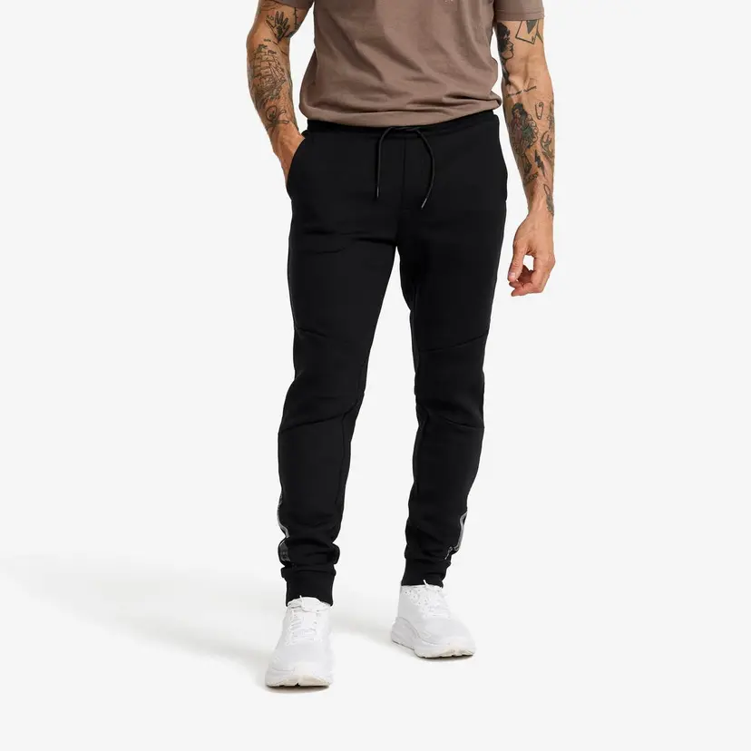 RevolutionRace Street Scuba Sweatpants Herre Black