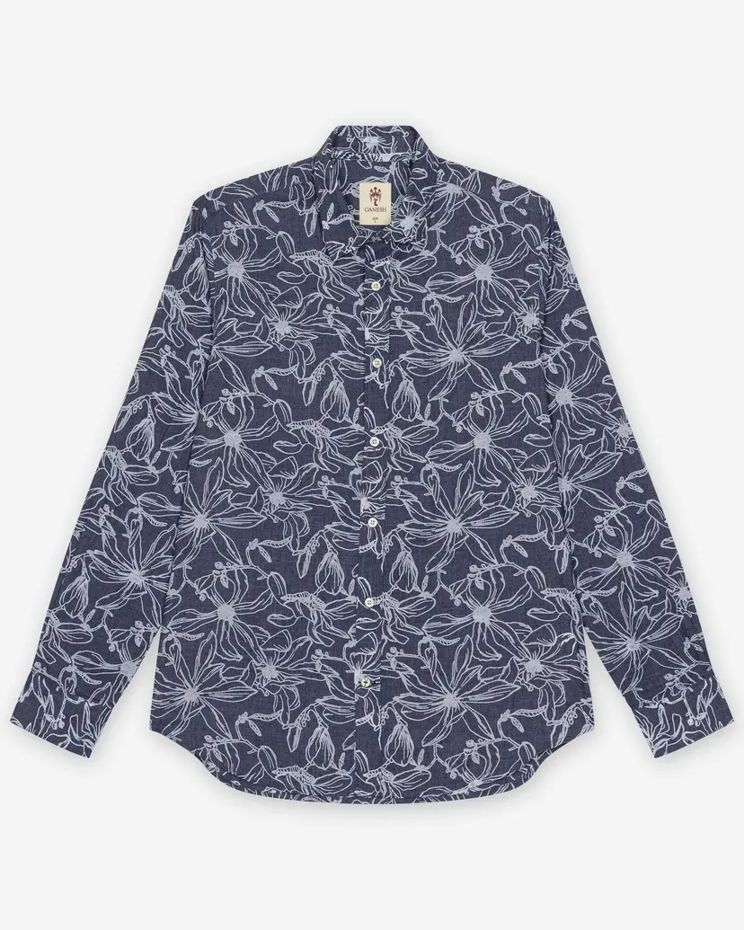 Ganesh Ganesh 75700DC Blue Shirt