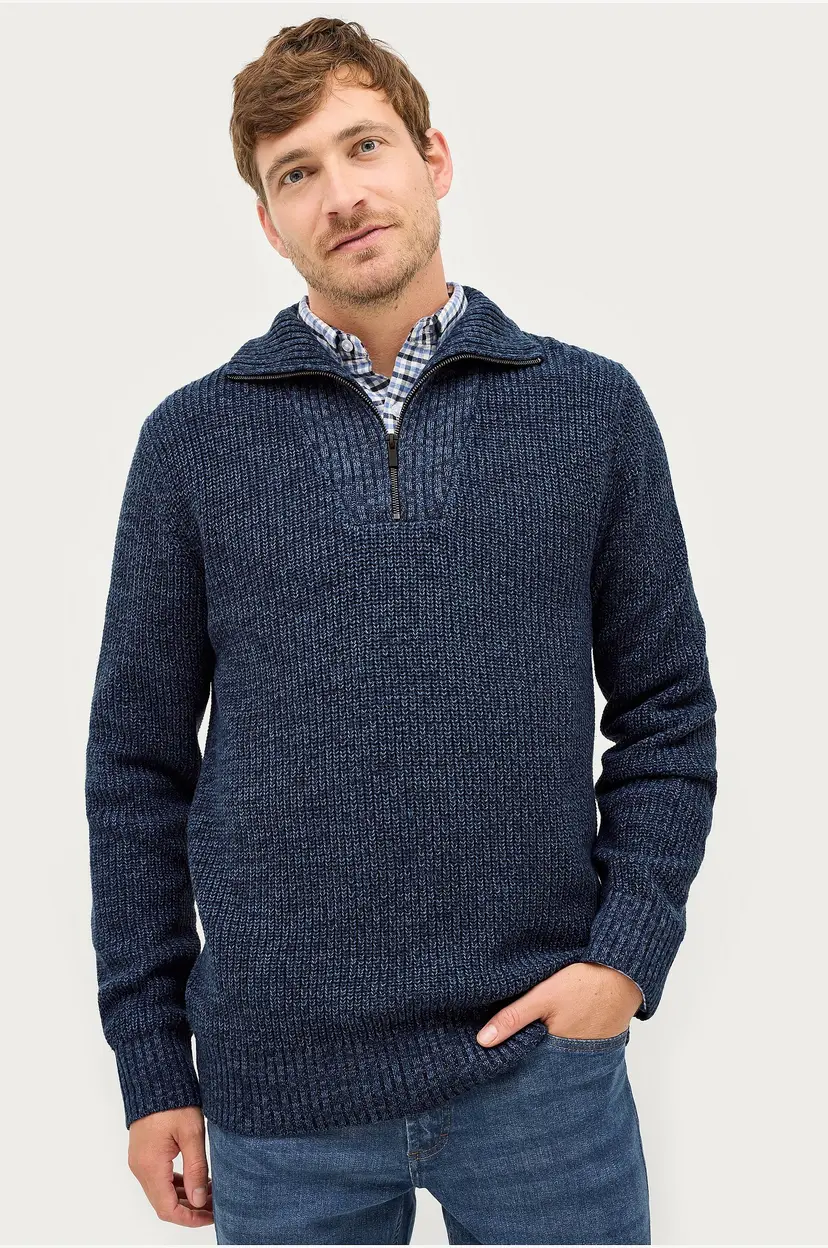Ellos Collection Genser Mason - Blå