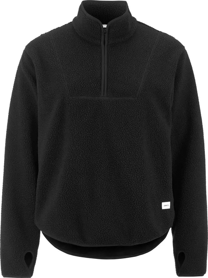Craft Craft Women's Join Pile Fleece Half Zip Black