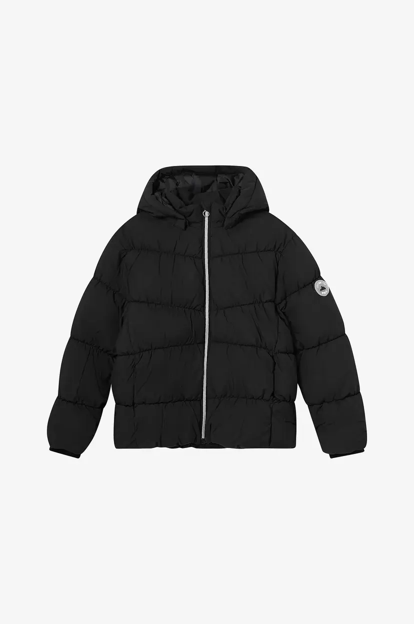 NAME IT Jakke nkfMorning Puffer Jacket Short TB - Svart