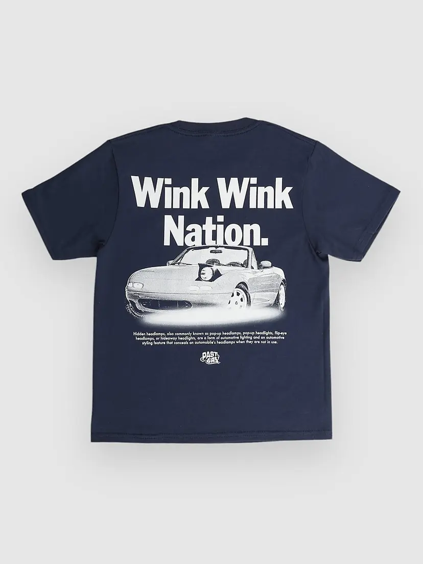 Donut Donut Wink Wink Kids T-skjorte blå