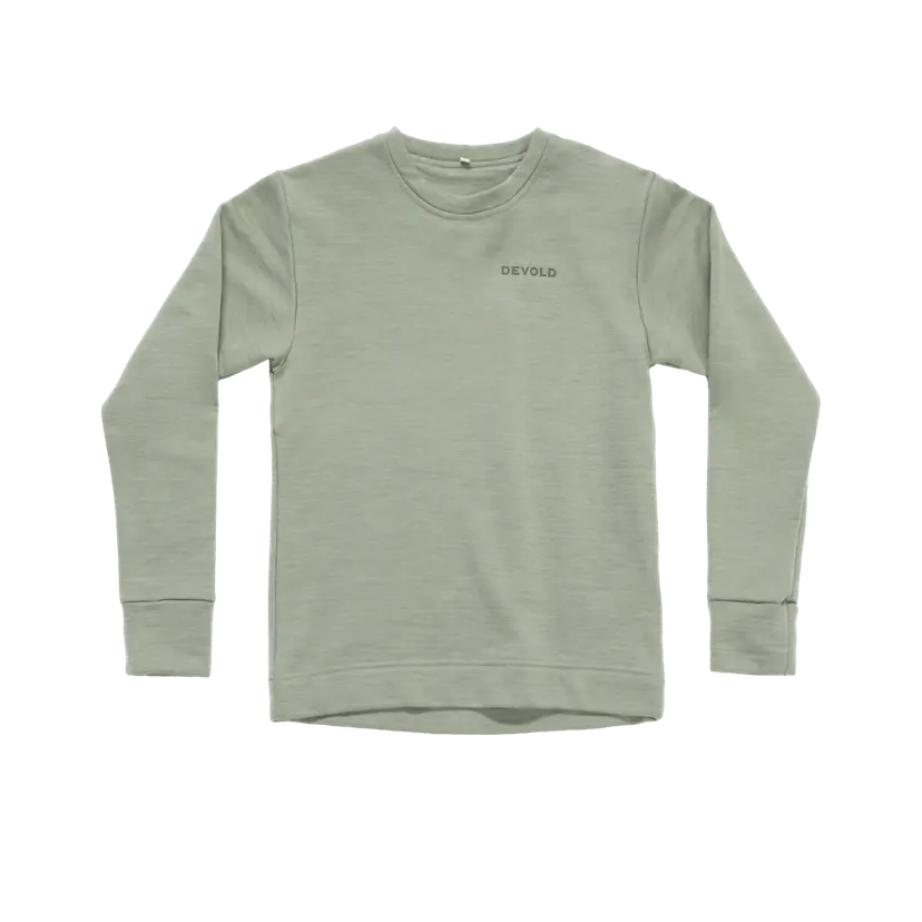 Devold Devold - Everyday Crew Junior - Size 10 - Grønn
