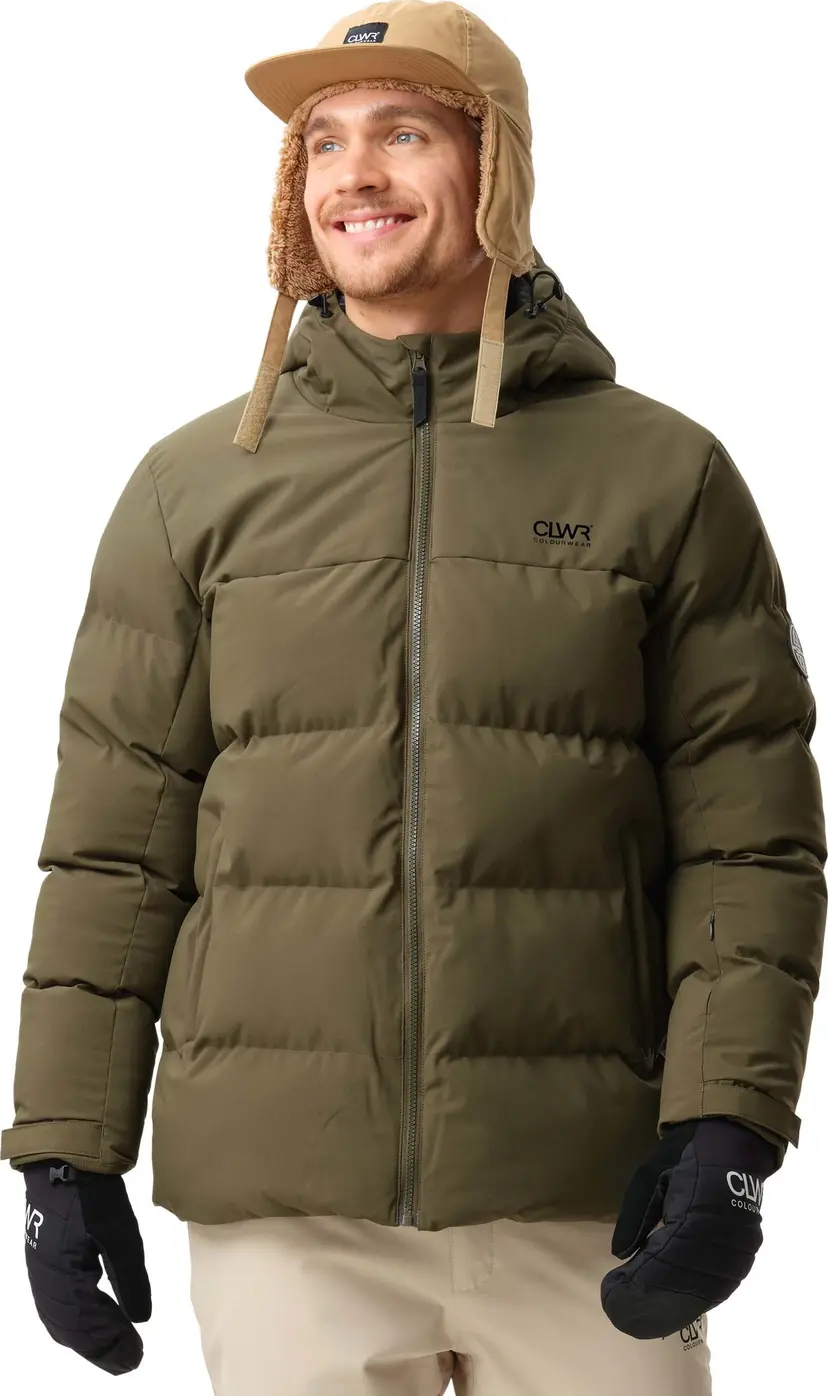 ColourWear ColourWear Men's Pole Jacket Dark Olive