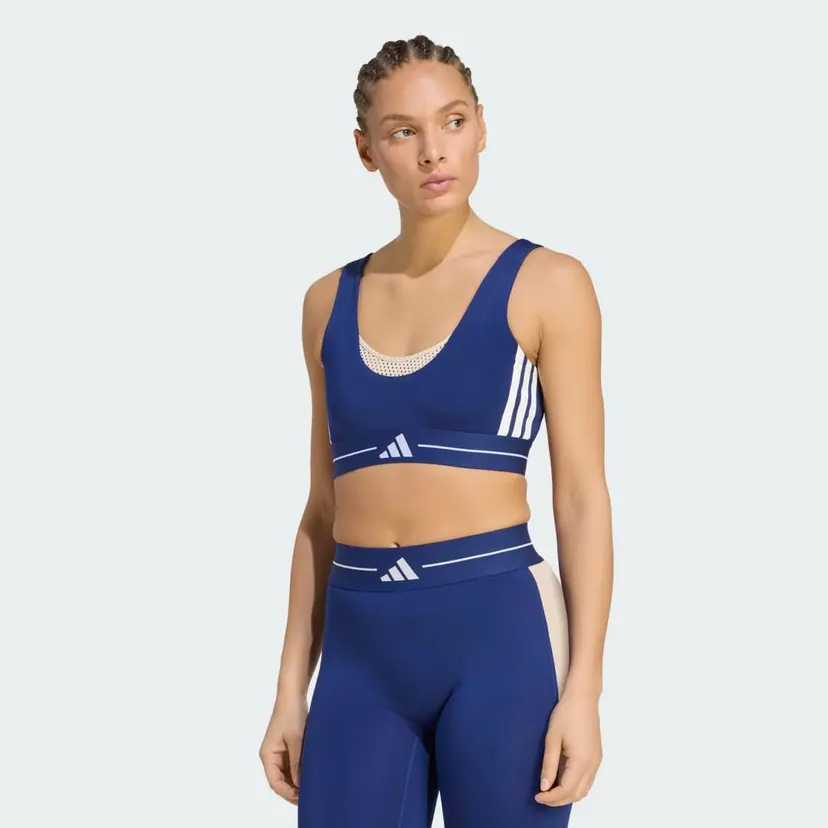 Adidas Hyperglam 3-Stripes Color Block Light Support BH