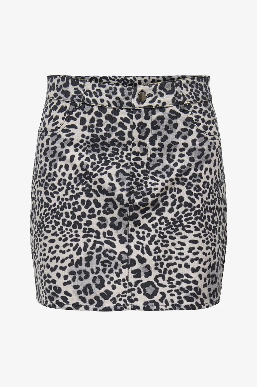 JDY Skjørt jdyRay MW Mini Skirt Pnt - Grå