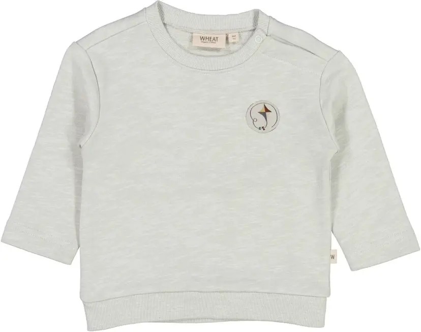 Wheat Wheat Sweatshirt Kite Badge Highrise (128 / 8 år)