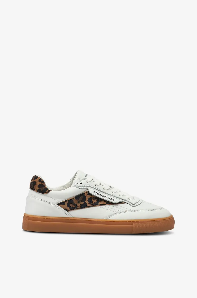 Copenhagen Studios Joggesko Cph90 Leather Mix - Hvit