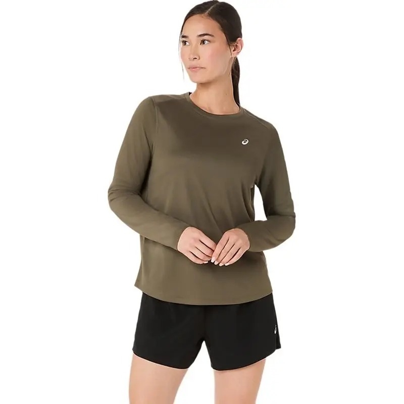 Asics Asics Core Ls Top Dark Olive
