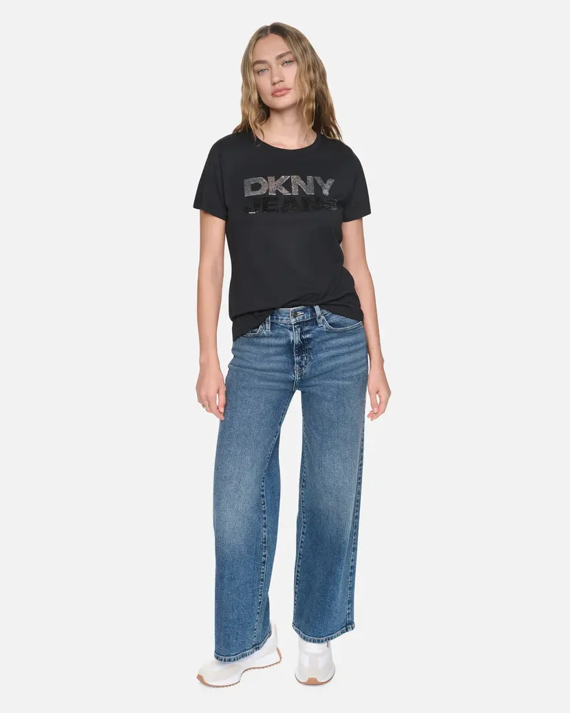 DKNY Jeans DKNY Jeans DJ6T1846 Black T-shirt