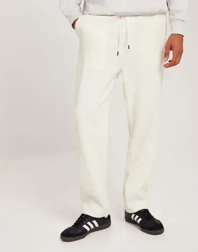 Jack & Jones Jack & Jones Jpstkane Jjrick Plisse Sweat Pants Slacks Beige