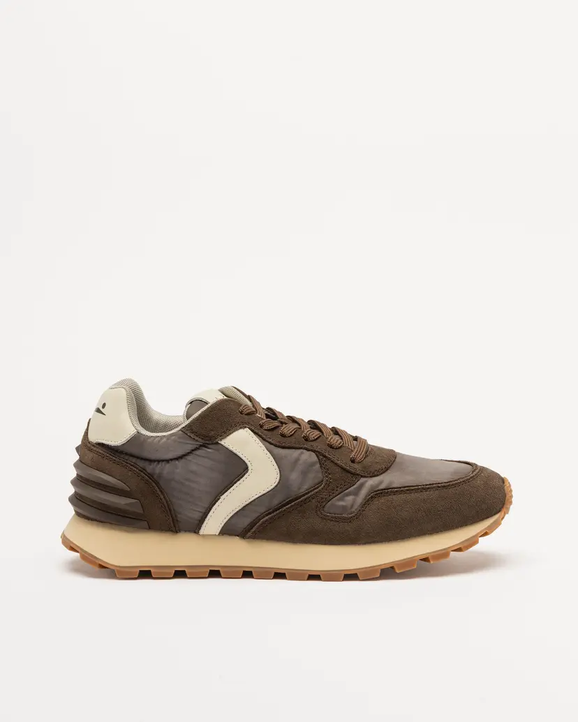 Voile Blanche Voile Blanche Paris Power Man Brown Sneakers
