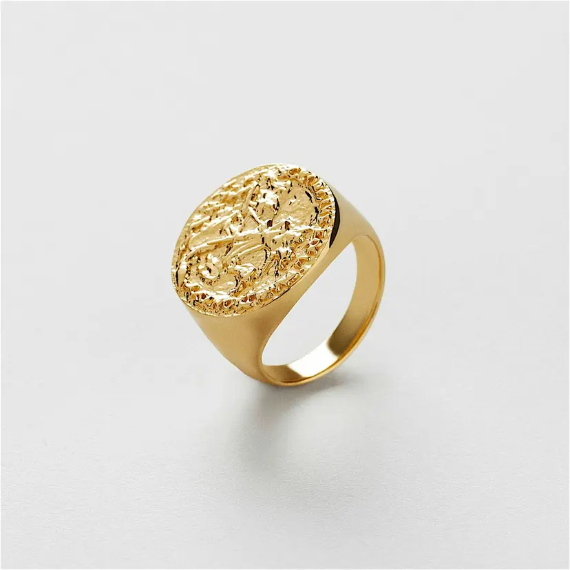 Safira Coin Ring