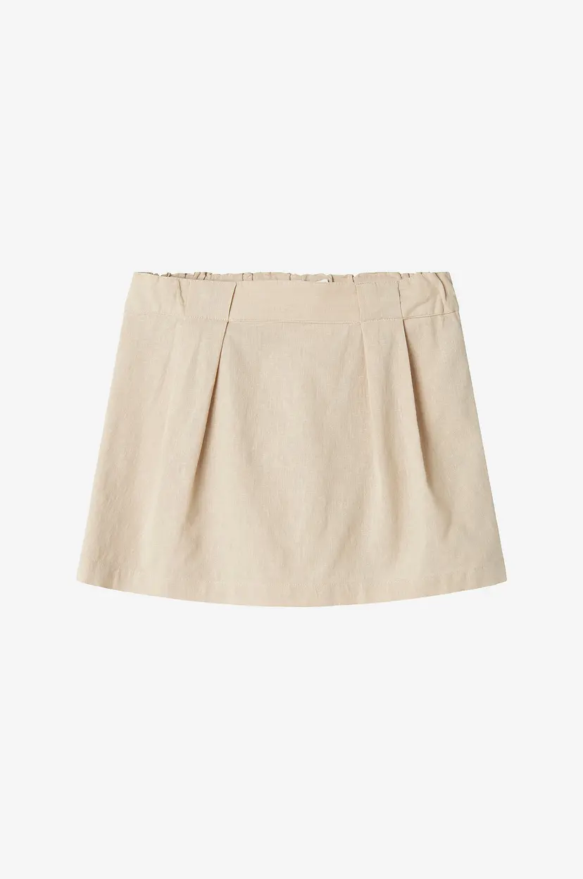 NAME IT Skjørt nkfFalinnen Skirt - Beige