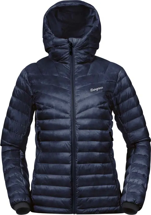 Bergans Bergans Women's Rabot Light Down Jacket Hood Navy Blue