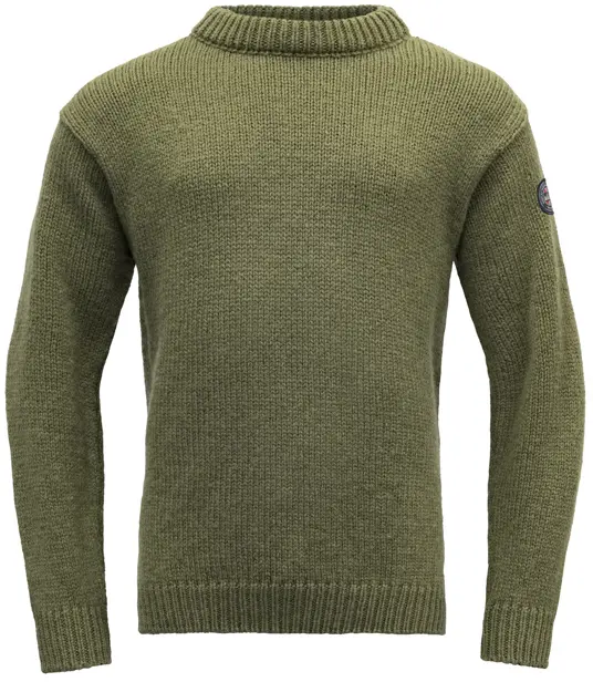 Devold Devold Nansen Sweater Crew Neck Olive