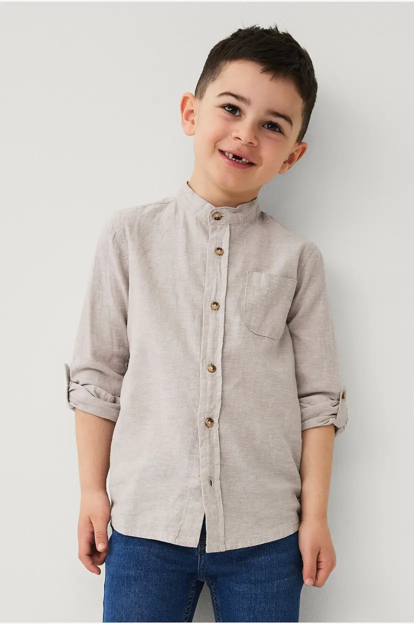 Ellos Collection Linskjorte - Beige