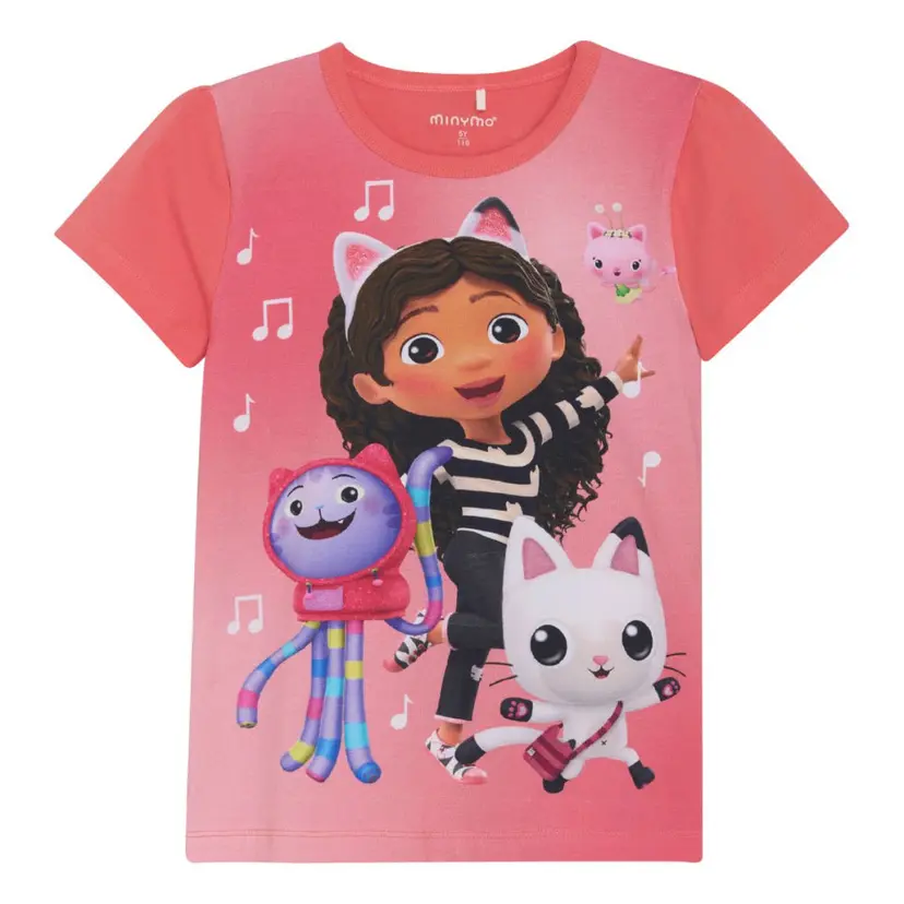 Minymo Minymo - T-skjorte Gabby Calypso Coral