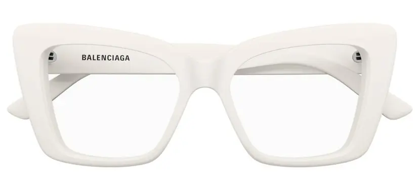 Balenciaga BB0297O briller, hvit
