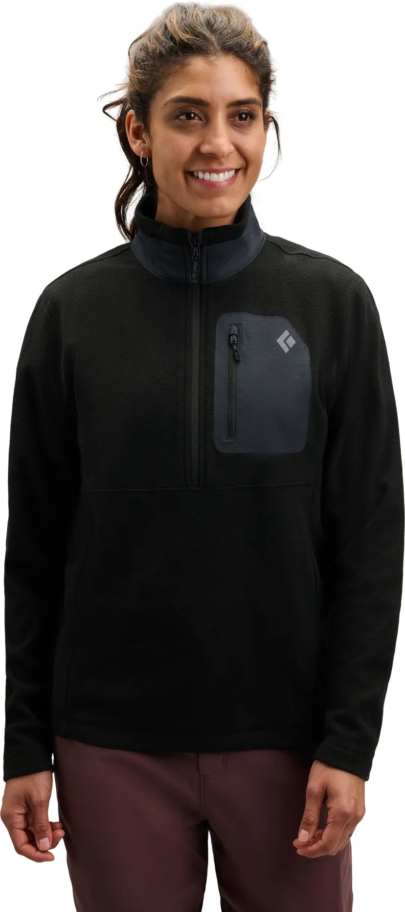 Black Diamond Black Diamond Women's Rift Hz Fleece Jacket Black-black