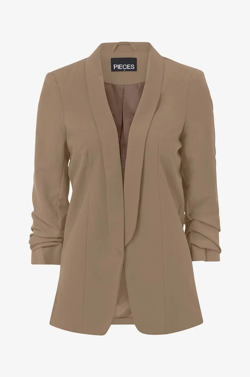 Pieces Dressjakke pcBosella 3/4 Blazer - Brun