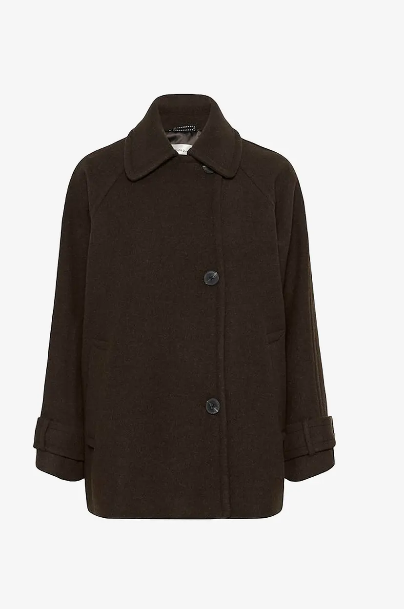 Inwear Ullkåpe Thora Minona Coat R - Brun