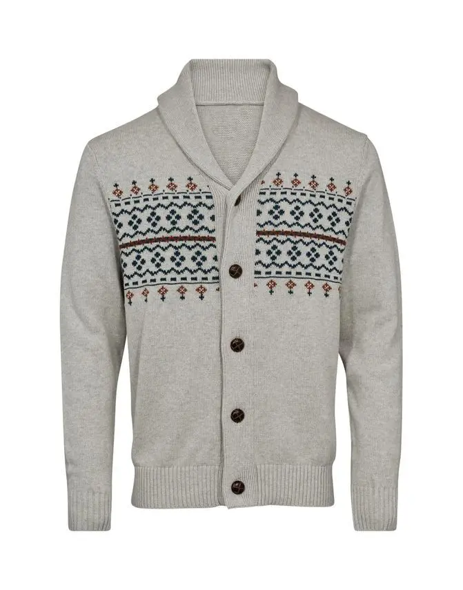 Black Blue Knit cardigan regular fitting