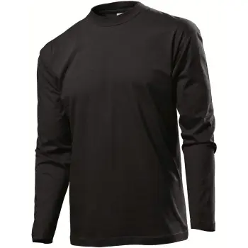 Stedman Stedman Classic Long Sleeve Men Svart bomull Large Herre
