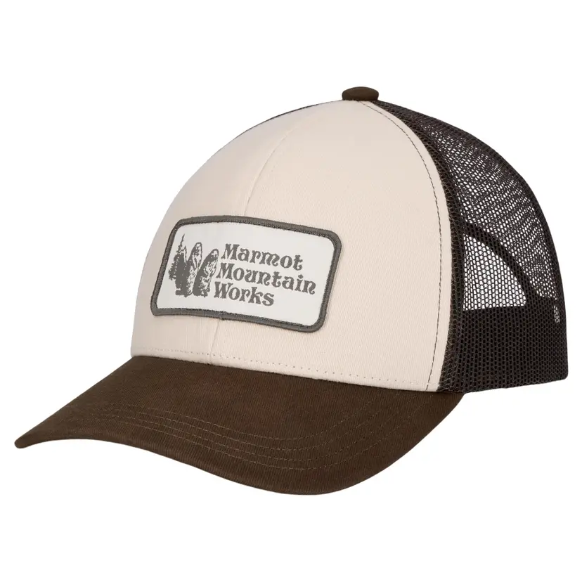 Marmot Marmot Retro Trucker Hat Birch Bark