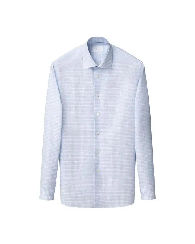 ETON Check Fine Twill Shirt