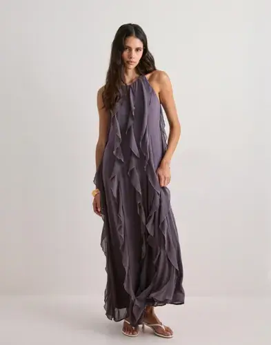Vero Moda Vero Moda - Lilla - Vmarabella Sl Ruffle Ankle Dress Ex