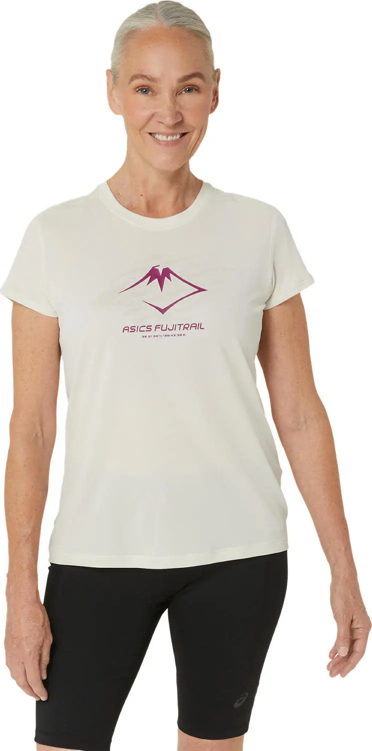 Asics Asics Women's Fujitrail Logo SS Top Birch