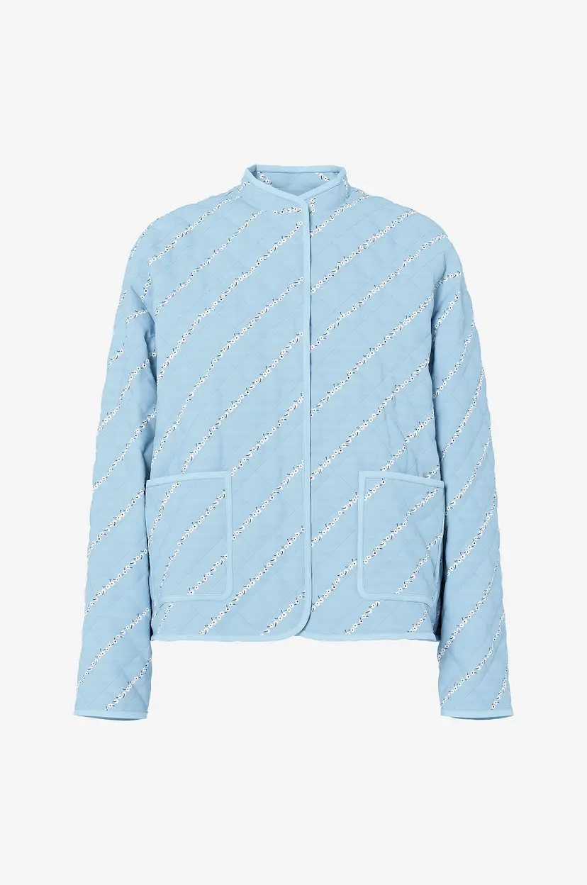 Pieces Jakke pcRikke Quilted Jacket - Blå