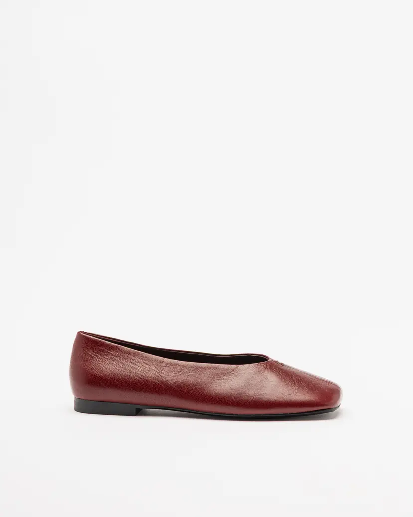 OA Loafer OA Loafer PLAIN BALLET Red Ballerinas