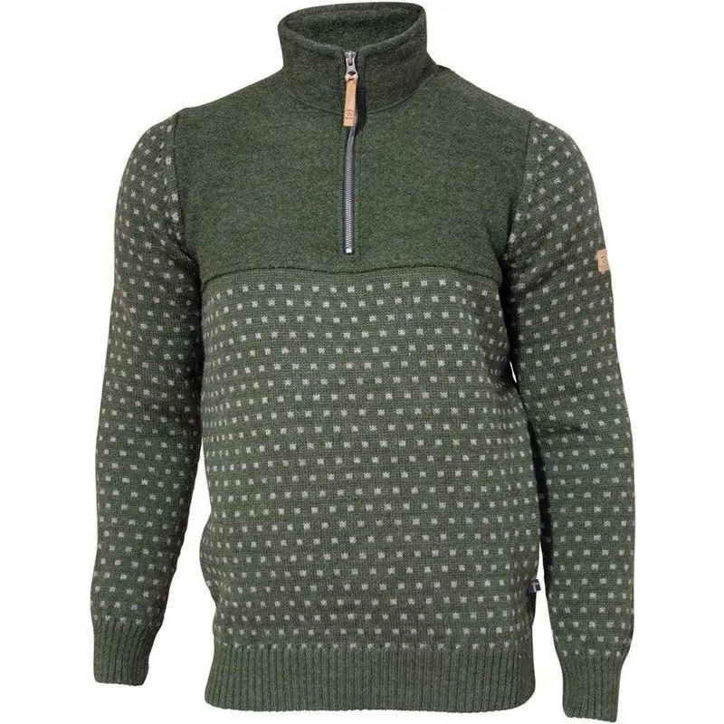 Ivanhoe Ivanhoe Sverre Half Zip Loden Green
