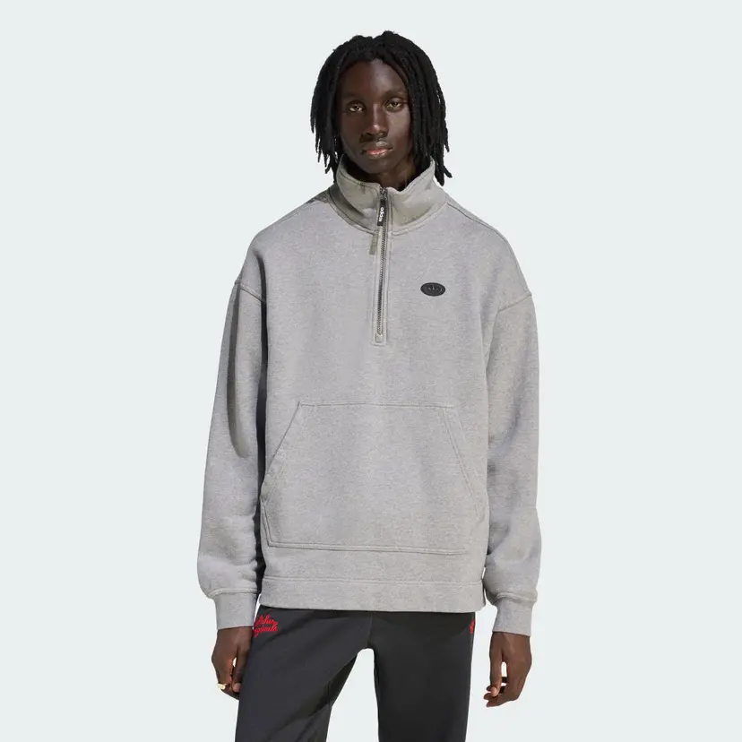 Adidas 90s ALTERNATIVE SPORT HALF ZIP GRAPHIC FLEECE GENSER