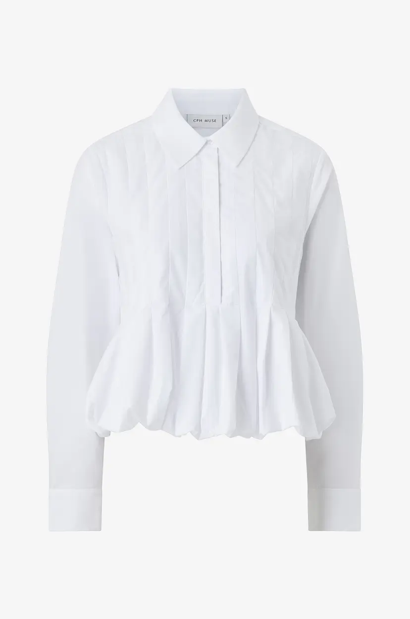 Copenhagen Muse Skjorte Cmpleat-Shirt - Hvit