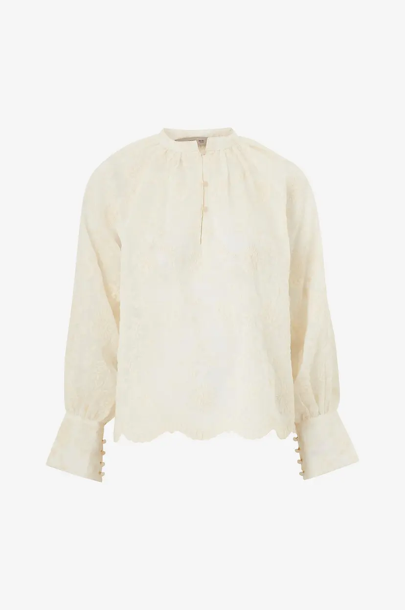 Costamani Bluse Queen Blouse - Hvit