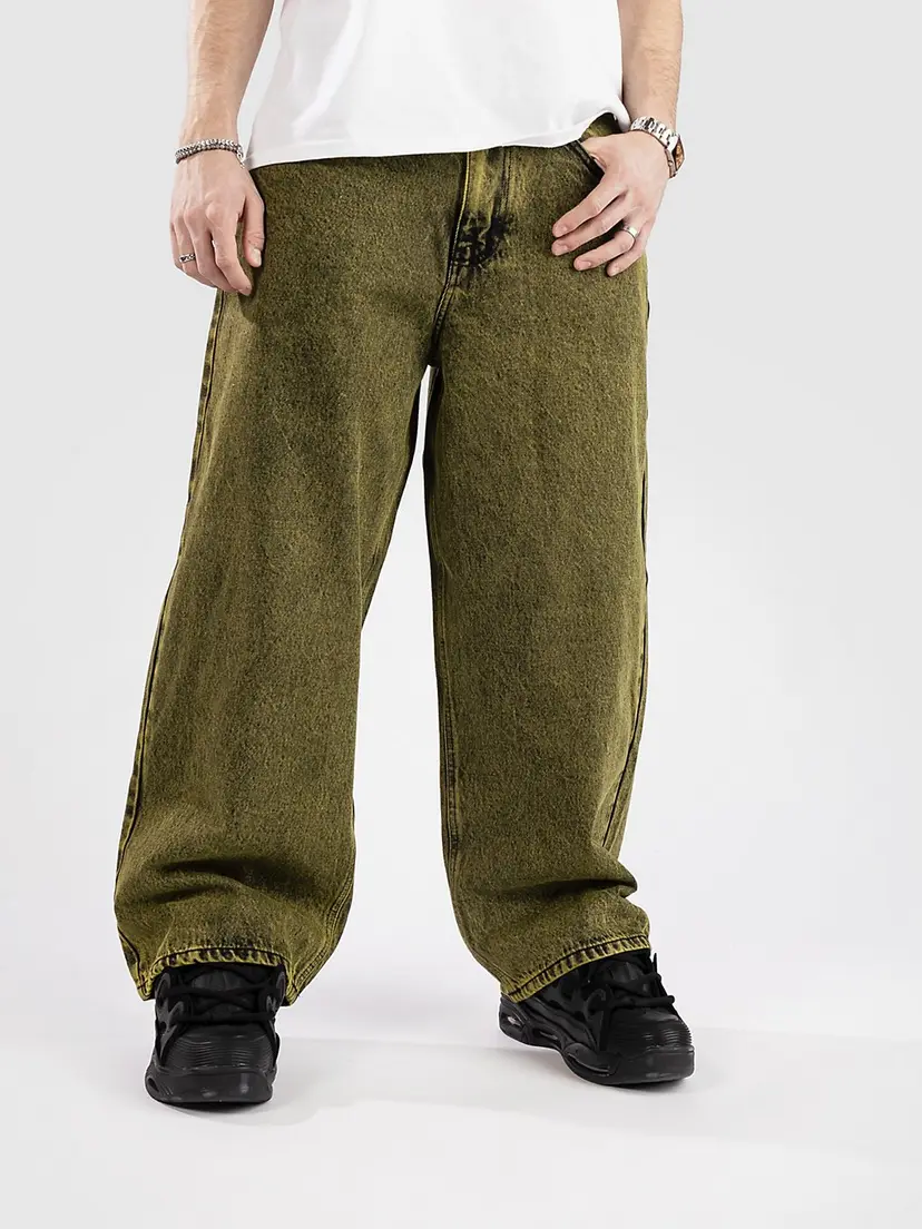 Empyre Empyre Sk8 Ultra Wide Jeans grønn