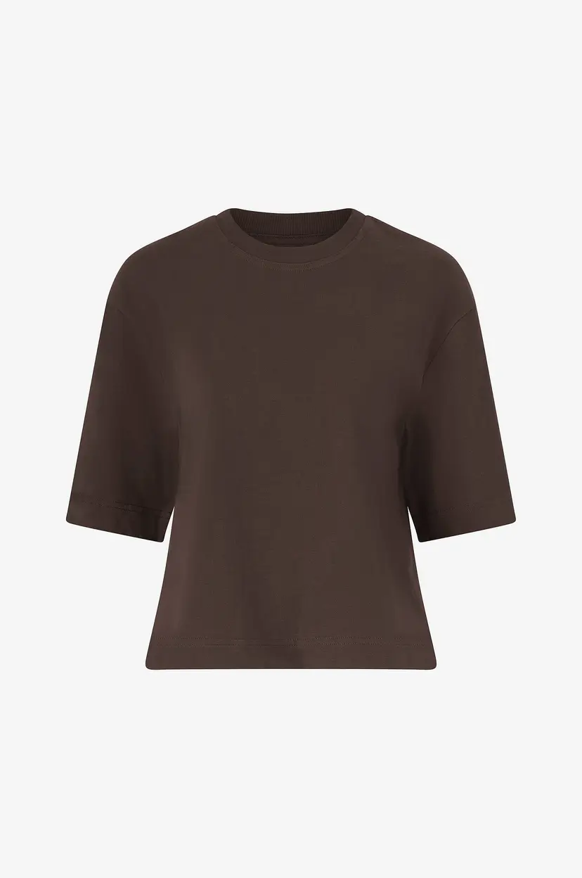 Gina Tricot T-skjorte Perfect Boxy Tee - Brun
