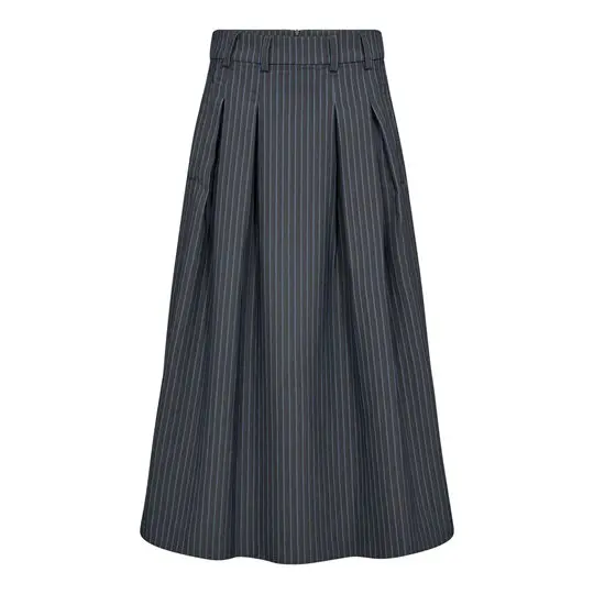Co Couture Co' Couture - Salvie Anya Pleat Skirt - Denim Blue