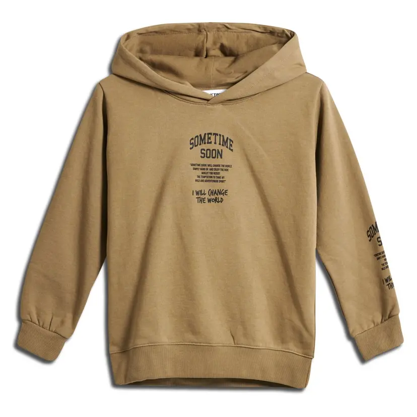Sometime Soon Sometime Soon Dimas Hoodie Sepia Tint (116 / 6 år)