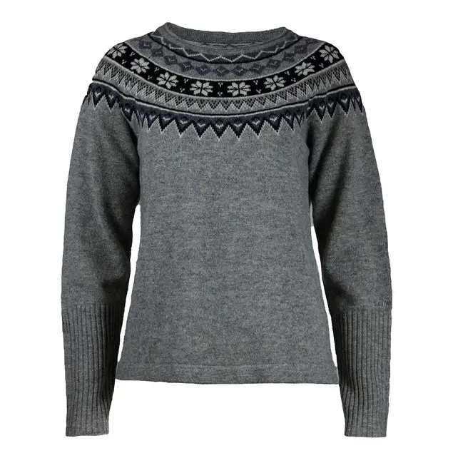 SKHOOP Skhoop Women's Scandinavian Sweater  Graphite