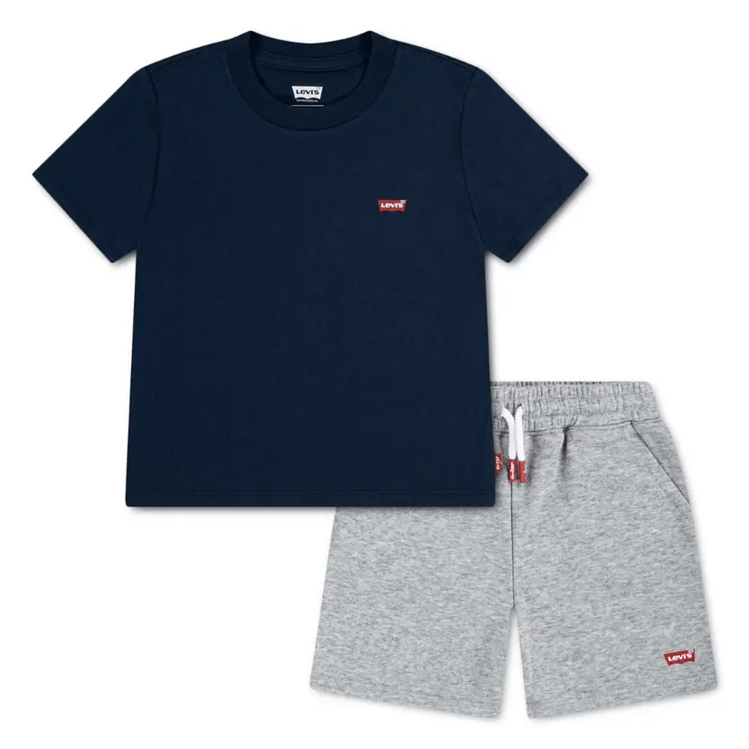 Levi's Levi's - Sett Jr Batwing Tee & Knit Shorts Dress Blues