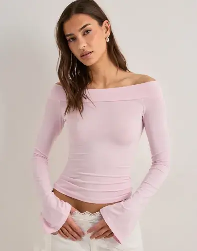 Nelly Nelly - Rosa - Ultra Soft Off Shoulder Top