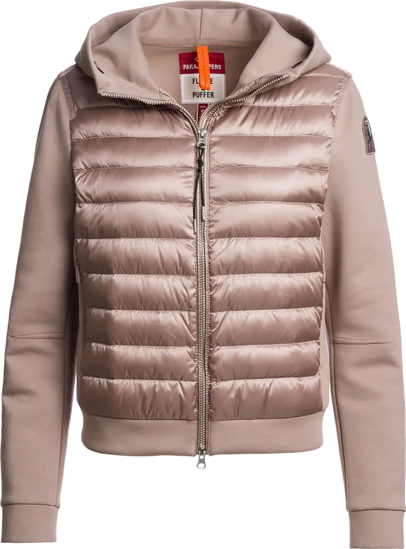 Parajumpers Parajumpers Women's Caelie Hybrid Sweatshirt 2.0 Mauve Grey