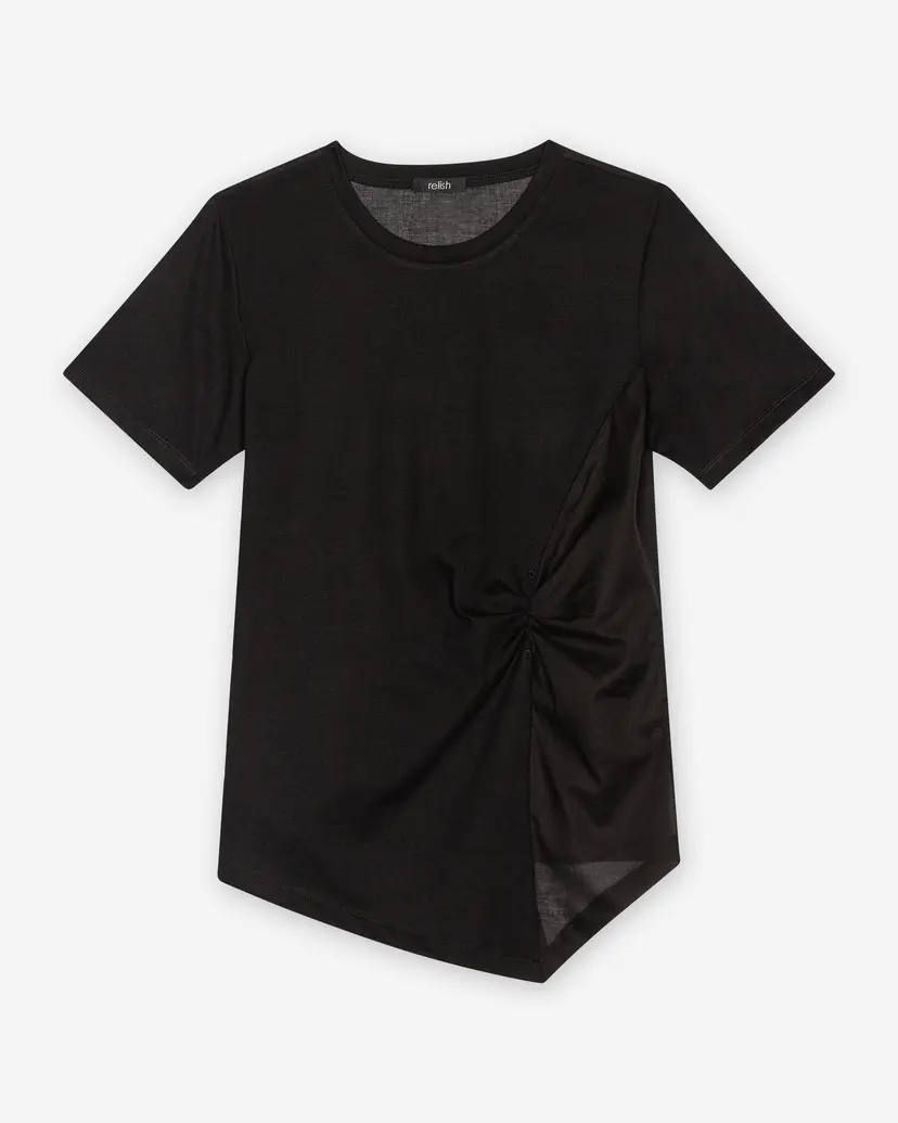 Relish Relish FIRSTY Black T-shirt