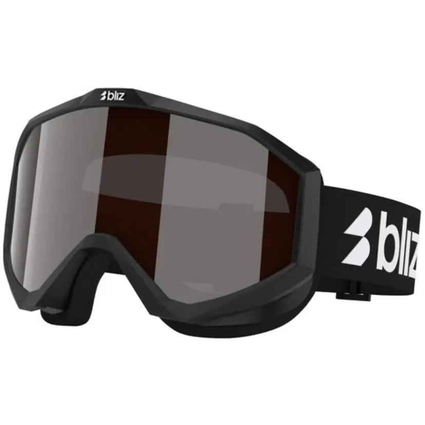 Bliz Bliz Black-White Logo Orange w Silver Mirror